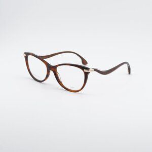 Jimmy Choo JC258 0086 00 Eyeglasses Havana/Gold 54mm Cat Eye Frame